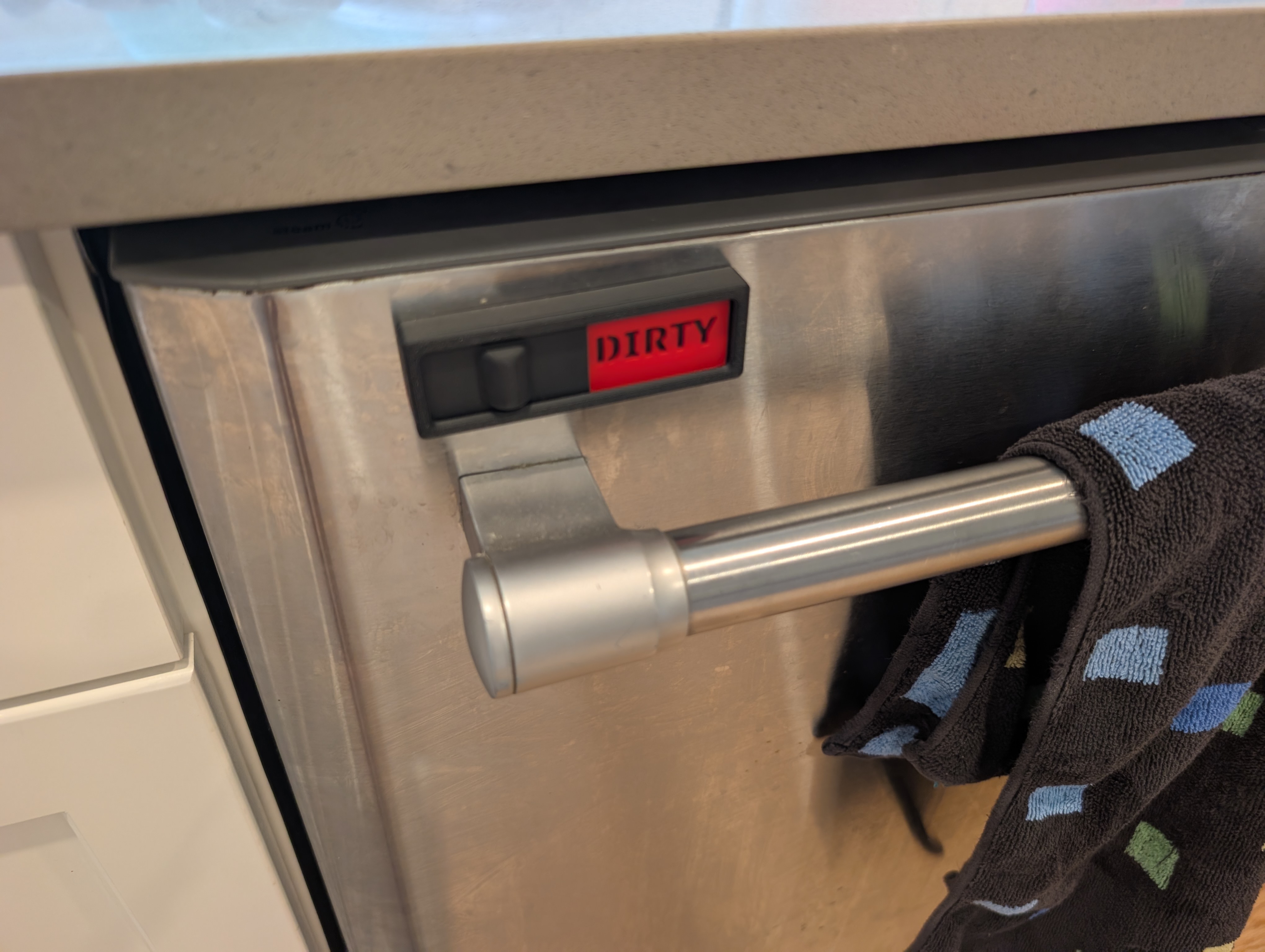 Magnetic Dishwasher Sign from 3D Model Market